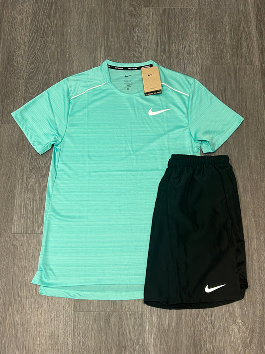 Nike Miler 1.0 & Nike Challenger Shorts Set